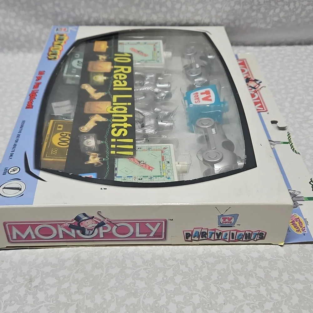 10 Piece Monopoly String Party Lights
